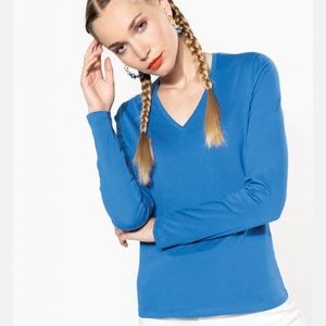 JONES NEW YORK Top Sweater Petite WOMEN’S SIZE S Color Turquoise